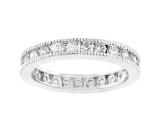 Classic Milgrain Eternity Band
