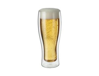Sorrento 2pc Double Wall Beer Glass Set