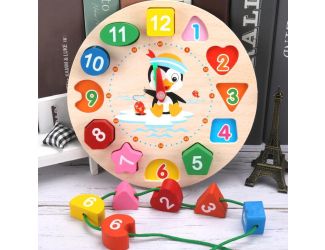 Montessori Wooden Learning Clock