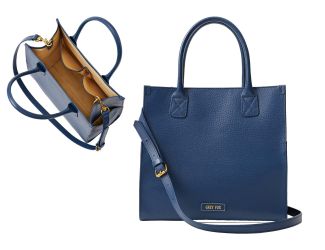 Morgan Tote Leather - Blue