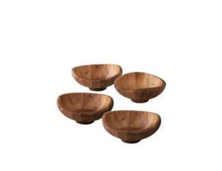Butterfly Ind Salad Bowls S/4