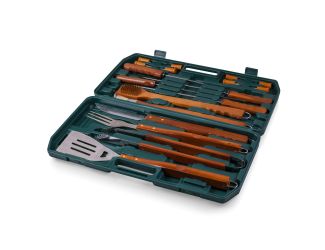 18pc BBQ Tool Set w/ Case