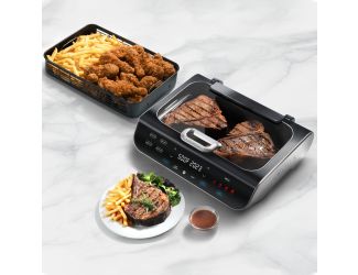 Gourmia FoodStation Smokeless Indoor Grill & Air Fryer