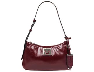 Crinkle Finish Shoulder Bag