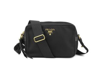 Prada Black Tessuto Nylon Crossbody 1BH089