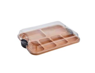 Build-A-Board Bamboo Serving Board w/ Lid