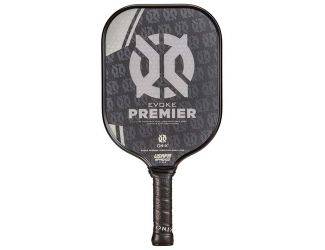 Evoke Premier Composite Paddle - Black/Silver - Standard Weight