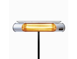 Graphite Single Patio heater (Silver)