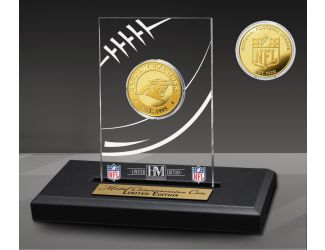 Carolina Panthers Gold Coin with Acrylic Display