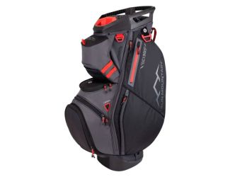Sun Mountain C-130 Cart Bag - Steel/Black/Red
