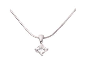 White Gold .50ct Diamond Necklace
