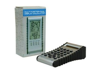 Multifunction Clock/Alarm and Desk Calculator