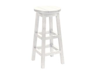 Bar Stool - White