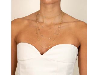 Diamond by the Yard Necklace Size 36"