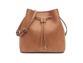 Gabrianna Novelty Bucket Bag - Caramel