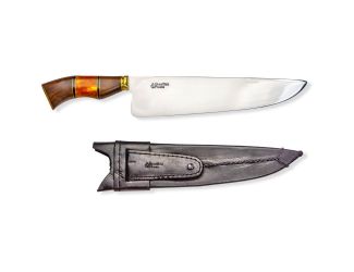 Chef Picanha 10-inch Stainless Steel Knife in Yellow