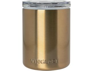 Glass Lined Whiskey Glass Copper