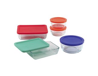 Simply Store 10pc Storage Set w/ Multi-Color Lids