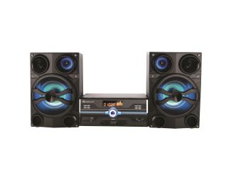 Hi-Fi Multimedia Audio System w/ Bluetooth CD Aux USB