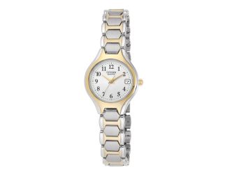Ladies' Quartz Stainless Steel Two-tone with White Dial