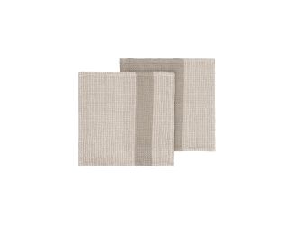 GANO Organic Cotton Waffle Dish Cloth Set of 2