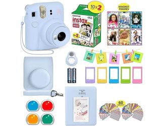 Fujifilm Instax Mini 12 Camera Bundle Blue