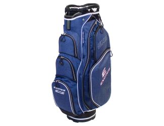 Exotics Xtreme 7.0 Men's Cart Bag: Blue & White