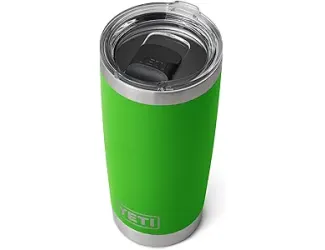 Yeti Rambler 20 oz Tumbler Canopy Green w Magslider Lid