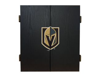 Golden Knights Fan's Choice Dartboard Cabinet Set