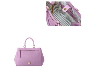 Saffiano Zip Satchel