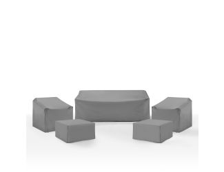 5Pc Outdoor Furniture Cover Set