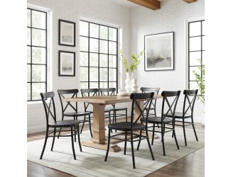 Joanna 9Pc Dining Set W/Camille Chairs