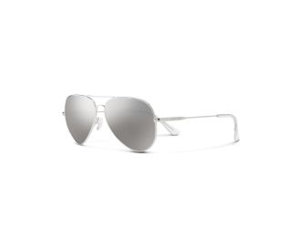 Suncloud Hard Deck Polarized Sunglasses - Silver/Silver Mirror