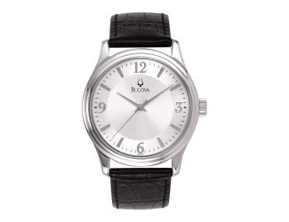 Mens Corporate Collection Black Leather Strap Watch