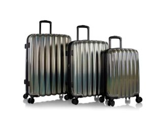 Heys Luggage Astro PC Composite 3pc Luggage Set - Silver
