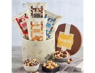 Moose Munch Premium Popcorn Tin