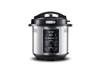 Gourmia One-Lid Pressure Cooker + Air Fryer 6qt