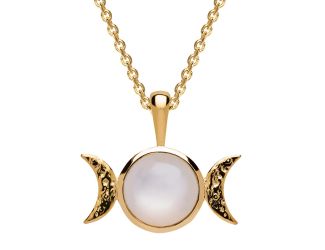 Triple Moon Necklace