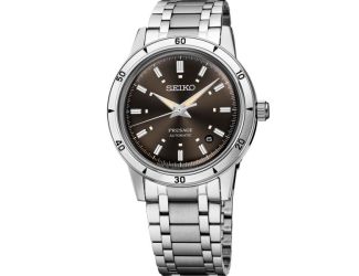 Seiko Presage Style 60s SS Automatic Brown Dial, SS bracelet