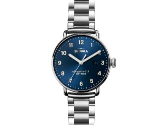 The Canfield Bracelet Watch - 43mm, Stainless Steel