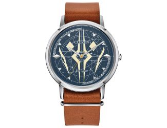 Star Wars Men's Leather Strap watch, Blue dial