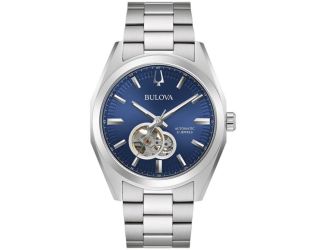 Men's Surveyor Automatic SS Bracelet Watch Blue dial