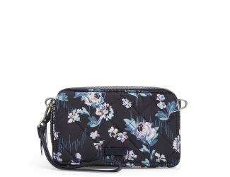 RFID All In One Crossbody - Performance Twill - Navy Garden