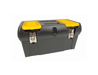 18-1/4" " Portable Tool Box with Tote Tray