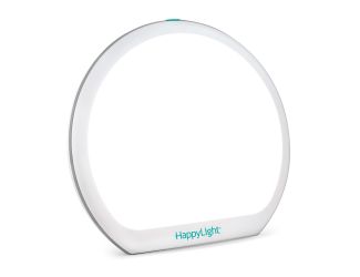 HappyLight Alba Round UV-Free Light Therapy Lamp
