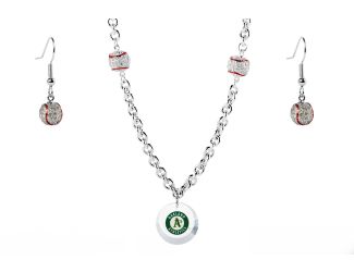 Baseball Set Athletics Necklace Exclusiv