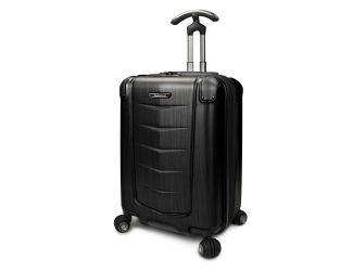 Silverwood 21" Carry-on  Polycarbonate Hardside Expandable Spinner Luggage, Brushed Finish