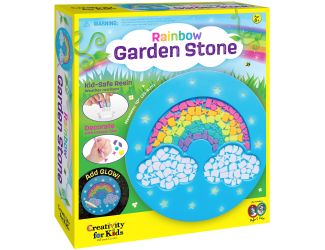 Rainbow Garden Stone