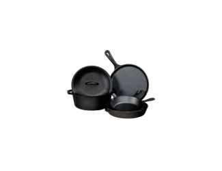 Lodge - Seasoned Cast Iron 5 Piece Set