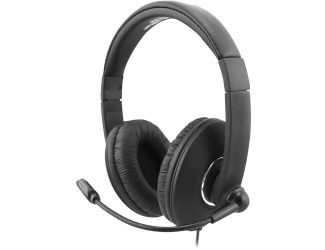 Smart-Trek Mini Headset with In-Line Volume Control and 3.5mm TRRS Plug